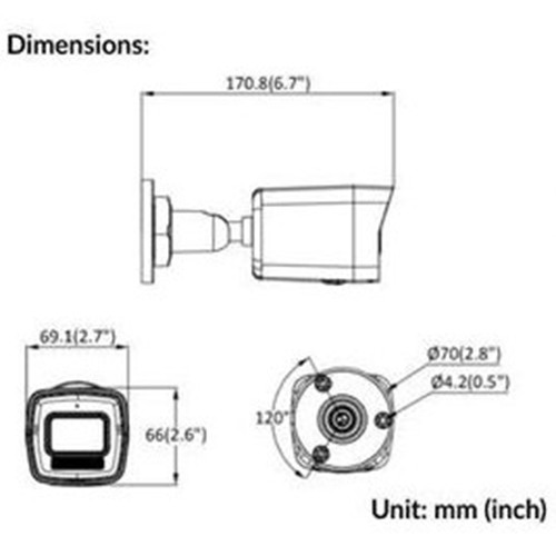دوربین مدار بسته هایک ویژن مدل DS-2CD1023G2-LIU