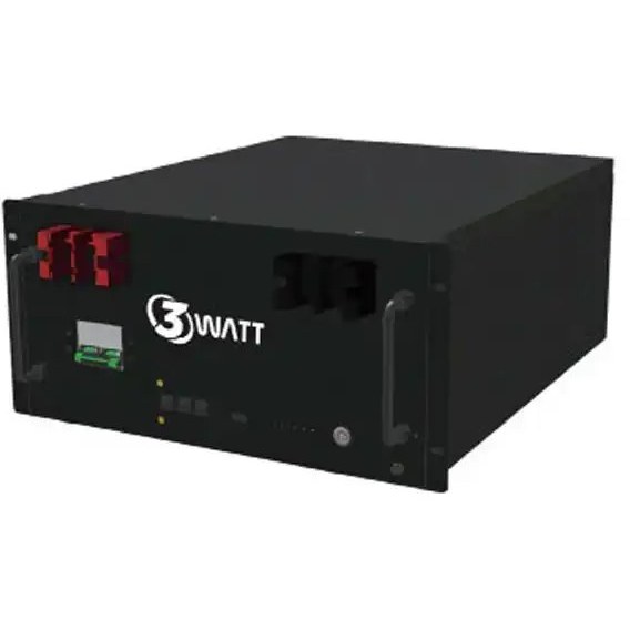 باتری لیتیومی 51.2 ولت 2۰۰ آمپر ساعت 3WATT مدل WT-5122000-LT