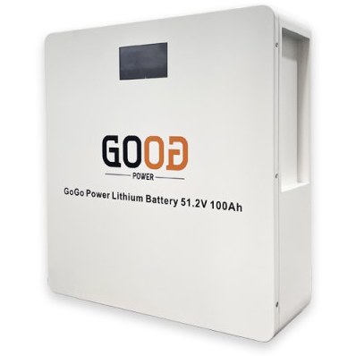 باتری لیتیومی 51.2 ولت 100 آمپر ساعت GOGO POWER مدل GP-5121000-LWR